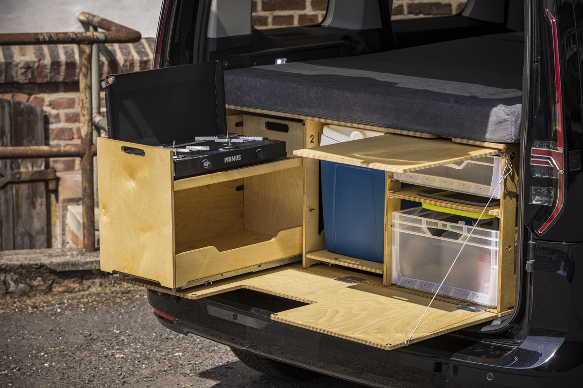 Campingbox für VW Caddy